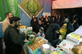 جشن میلاد امام حسن مجتبی در مسجد ارک