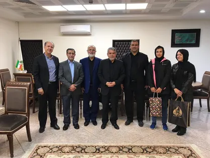 تقدیر مسوولان کمیته ملی المپیک از خانواده مارال مردانی