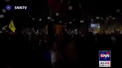 شادمانی مردم اراک از موشکباران رژیم صهیونیستی