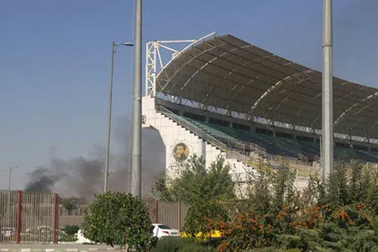آتش سوزی شدید در محل تمرین پرسپولیس+عکس