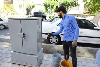 رفع بیش از ۲۴ هزار متر مربع از آلودگی&zwnj;های بصری در منطقه ۱۳