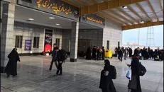 حمله موشکی به اطراف پایانه مسافربری در مرز شلمچه + فیلم
