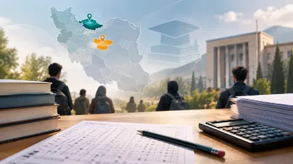 نقشه پراکندگی جغرافیایی رتبه&zwnj;ها در نتایج کنکور ۱۴۰۵ ؛ سایت سازمان سنجش چه می گوید؟