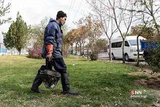 بازدید خبرنگاران از روند لایروبی نیروهای خدمات شهری شهرداری تهران