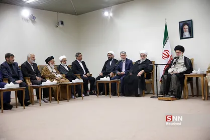 دیدار دست&zwnj;اندرکاران کنگره بزرگداشت آیت الله تألهی با رهبر انقلاب