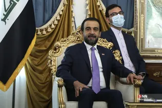 دیدار رئیس پارلمان عراق با علی شمخانی
