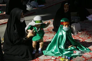 سوگواره ریحانه الحسین(ع) در حرم بانوی کرامت 