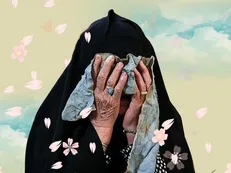 مادر شهید محمدحسین احمدزاده آسمانی شد