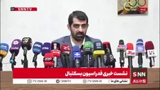 رئیس فدراسیون بسکتبال ایران: بحث کناره گیری استقلال نادرست است و این اتفاق نخواهد افتاد