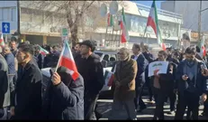 مردم شهرکرد حرکت تروریست‌های وحشی را محکوم کردند + فیلم