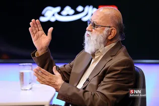 حضور مهدی چمران در خبرگزاری