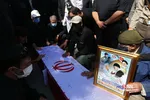 تشییع و تدفین پیکر پدر شهیدان موحد دانش در بهشت زهرا(س)