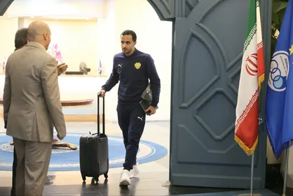 تیم فوتبال الوصل وارد تهران شد
