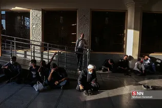 مراسم دعای عرفه در حرم حضرت معصومه (س)