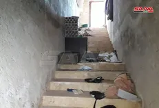 کشف مقر مستحکم زیرزمینی داعش در سراقب