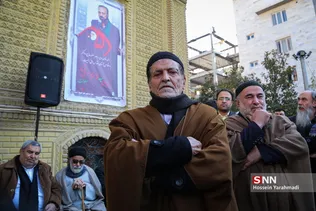 تشییع پیکر مرحوم سید قاسم موسوی قهار
