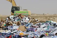 ۴۰ تن کالای قاچاق امحا شد