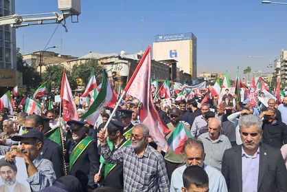 حضور باشکوه بسیجیان هفتکل در رزمایش جان&zwnj;فدا