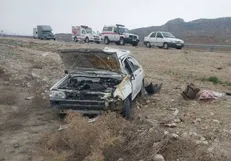 برخورد سمند و پراید در سه‌راهی راک دو کشته و دو زخمی
