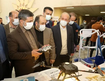 کوادکوپتر شناسایی افراد گمشده در مناطق جنگلی در دانشگاه محقق اردبیلی ساخته شد