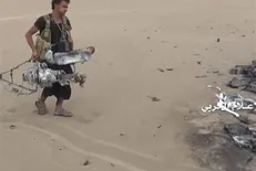سرنگونی پهپاد جاسوسی سعودی در الحدیده