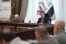 نخست‌وزیر عراق از مقر فرماندهی «حشد شعبی» بازدید کرد