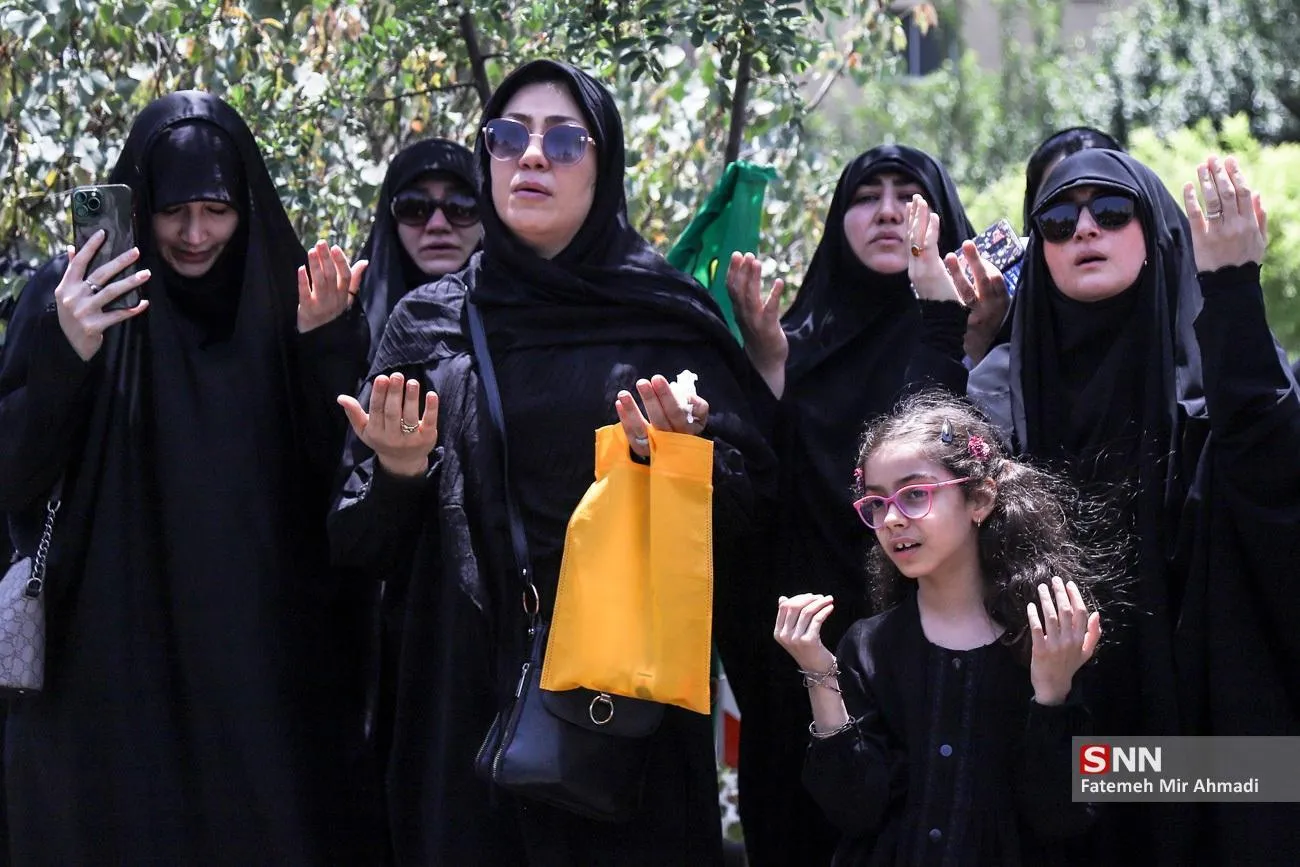 دسته عزاداری در هیئت دانشجویی میثاق با شهدا- دانشگاه امام صادق(ع)
