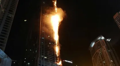 آتش&zwnj;سوزی دوباره در برج تورچِ دوبی
