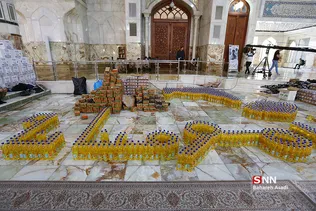 مرحله دوم رزمایش مومنانه در حرم امام خمینی (ره)
