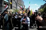 عزاداری مردم تهران در روز اربعین رهبر شهید انقلاب اسلامی(2)