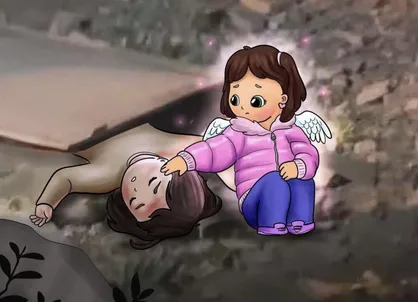 پدر دختر کاپشن صورتی با خانواده شهدای جنایت رژيم صهيونيستي ابراز همدردی کرد