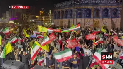 میدان انقلاب همزمان با عملیات &laquo;وعده صادق ۳&raquo;