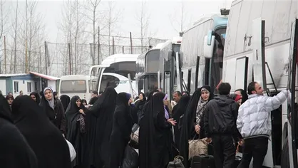 ۳۵۰ نفر از دانشجویان دانشگاه آزاد رشت به مناطق عملیاتی جنوب اعزام شدند