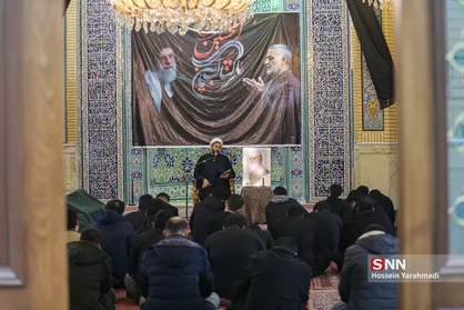 مراسم گرامیداشت شهید سپهبد سلیمانی در مسجد جلیلی تهران