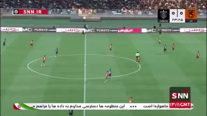 گل&zwnj; اول پرسپولیس به مس رفسنجان توسط سروش رفیعی در دقیقه 24