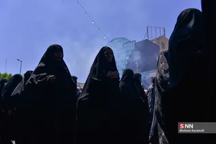تشییع و تدفین شهید مصطفی نامور در قم
