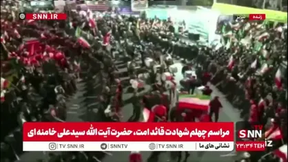 عزاداری پرشور مردم تبریز برای امام شهیدشان
