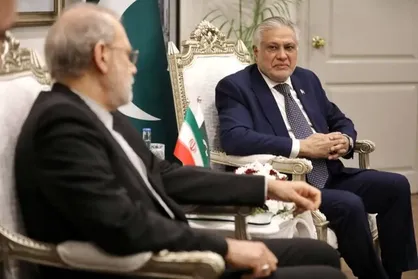 دیدار لاریجانی با معاون نخست وزیر پاکستان