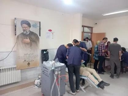 حضور گروه&zwnj;های جهادی سلامت در استان سمنان، زادگاه شهید حسین امیرعبداللهیان