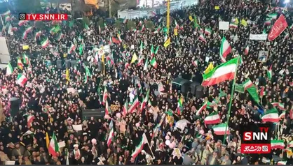 طنین انداز شدن فریاد مرگ بر آمریکا در اجتماع امشب یاسوجی&zwnj;ها + فیلم