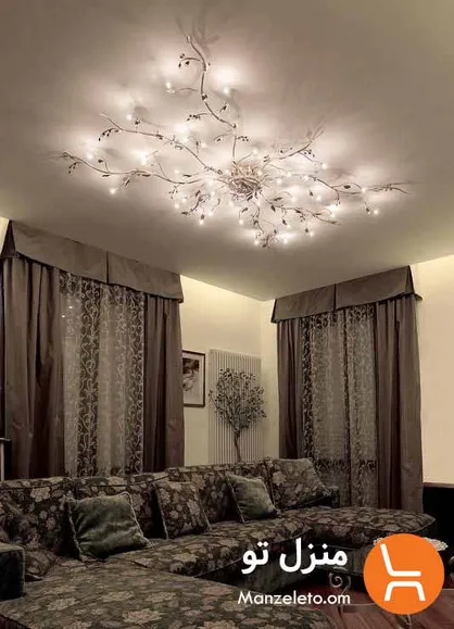 ایده ای فوق العاده برای روشنایی پذیرایی و اتاق خواب/ آنلاین منزل خود را روشن کنید