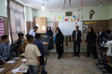 بازدید معاون آموزش ابتدایی وزارت آموزش و پرورش از دو پایگاه «طرح حامی» و افتتاح یک کلینیک آموزشی در شیراز