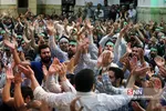 جشن میلاد امام حسن مجتبی (ع) در مسجد ارک
