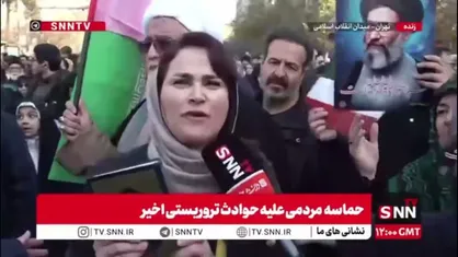 به خاطر قرآن و اسلام در تجمع حاضر شدیم / کور شود کسی که چشم دیدن مردم ایران را ندارد