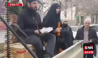 اینجا ایران است | دو جوان با سلاح در دست بر سفره ی عقد نشستند! + فیلم