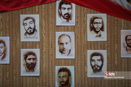 مراسم دهمین سالگرد شهادت مسعود علیمحمدی