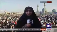 گزارش خبرنگار خبرگزاری دانشجو از اجتماع عظیم «سلام فرمانده» در صحن مسجد مقدس جمکران
