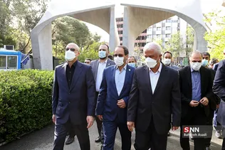 استقبال از دانشجویان دانشگاه تهران