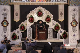 مراسم عزاداری حضرت اباعبدالله الحسین در حرم مطهر حضرت معصومه (سلام الله علیها)