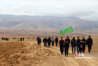 زائران پیاده «چناران شهر» خراسان شمالی